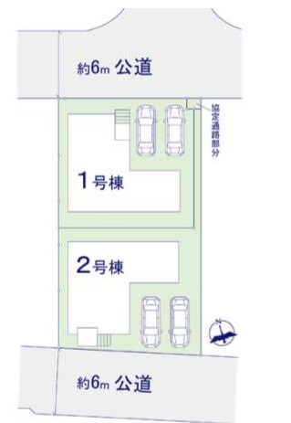 新松戸14期【新松戸西小学校:徒歩8分】の区画図