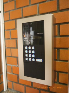 【その他共用部分】 | オートロックがついていますので、セキュリティ面でも安心です。