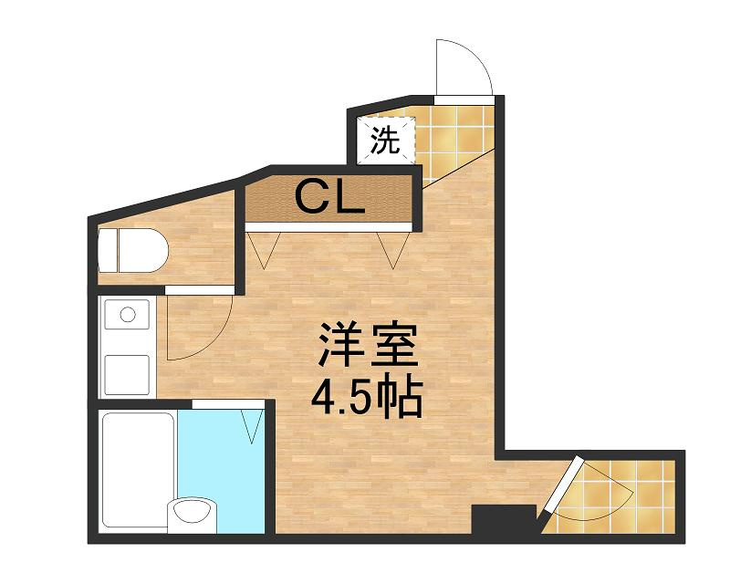 ハイツアルペン宝塚の間取り