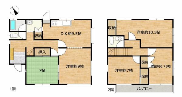 富士宮市万野原新田の中古一戸建