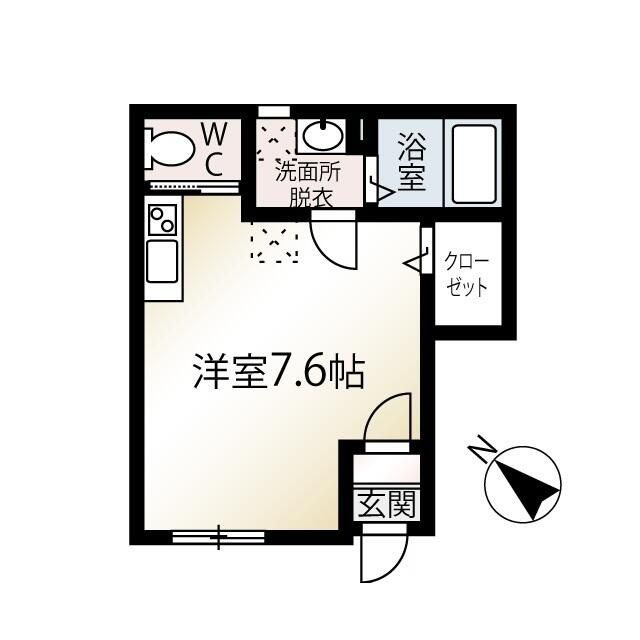 ＭＱｕａｒｔｏ若葉Ⅱの間取り