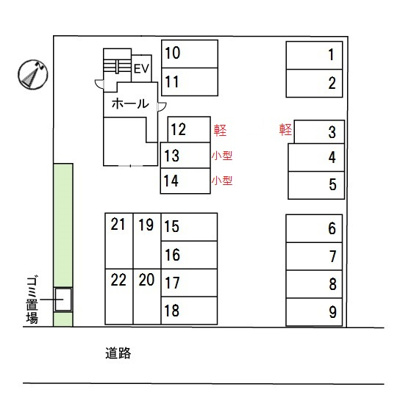 【区画図】 | シャーメゾンステージ碧・小郡高砂町