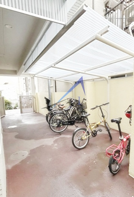 コーポ永岡のその他共用部分|駐輪場です。