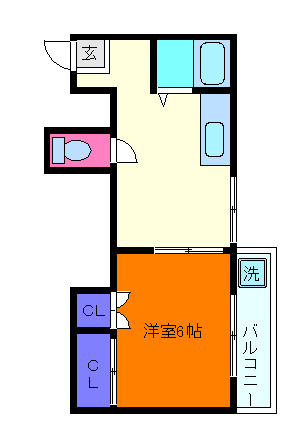 みやマンションの間取り