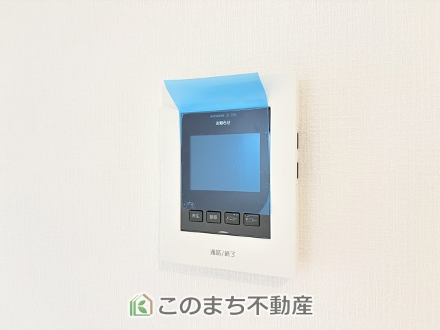 CRADLEGARDEN宇都宮市東峰町第7の設備|モニタ付きインターホンで防犯面もしっかり安心♪