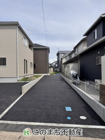 CRADLEGARDEN宇都宮市東峰町第7の駐車場|カースペース縦列２台分ございます！