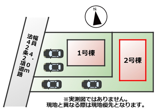 CRADLEGARDEN宇都宮市東峰町第7の区画図