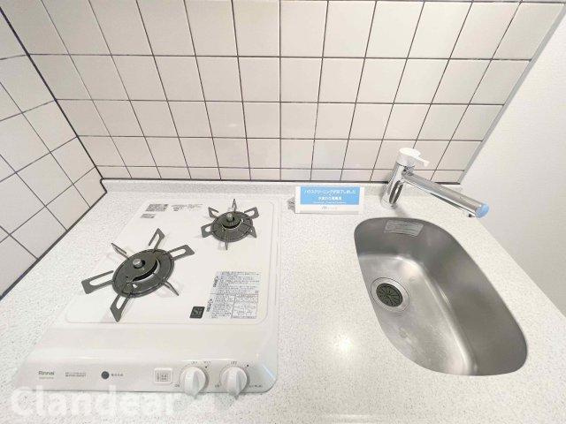 アリュージュ三ノ輪のキッチン|ドキドキの新生活も、安心してスタート。ぴったりの住まいを見つけませんか？クランディアが一緒に住まい選びをサポートします‼　まずは、お気軽にお問合せください　＃クランディア