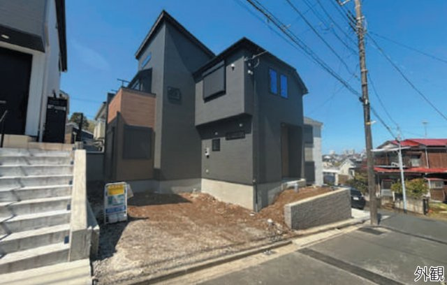 横浜市港南区芹が谷4丁目 新築戸建て【仲介手数料無料】カースペース2台