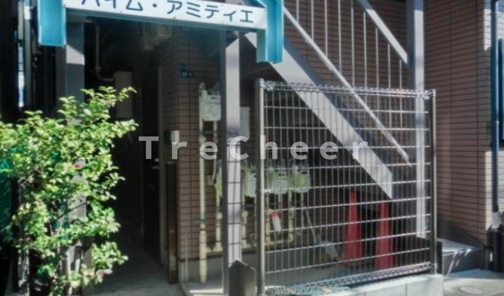 ハイムアミティエのエントランス