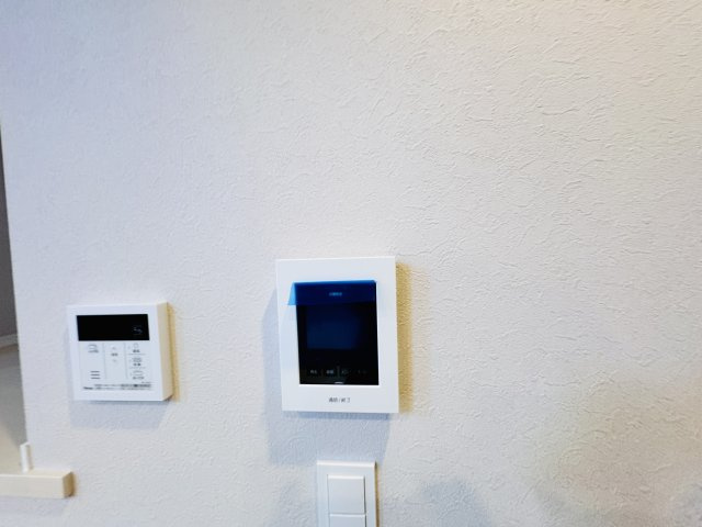 松戸市千駄堀新築戸建のセキュリティ|来客時も安心のTVモニター付きインターフォン