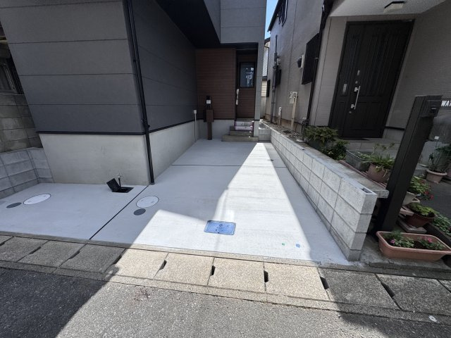 松戸市千駄堀新築戸建の駐車場|駐車スペース完備