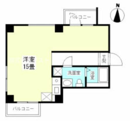 GARRET南堀江の間取り