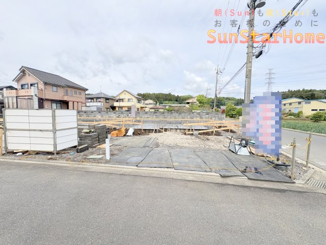 【サンスターホーム】青梅市木野下2丁目　新築2号棟の外観