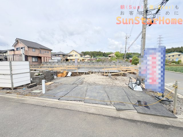 【サンスターホーム】青梅市木野下2丁目　新築2号棟の外観