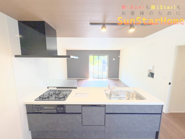 【サンスターホーム】瑞穂町高根　新築6号棟のキッチン