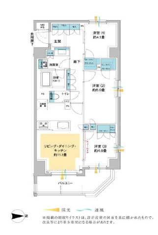 センチュリー東綾瀬の間取り