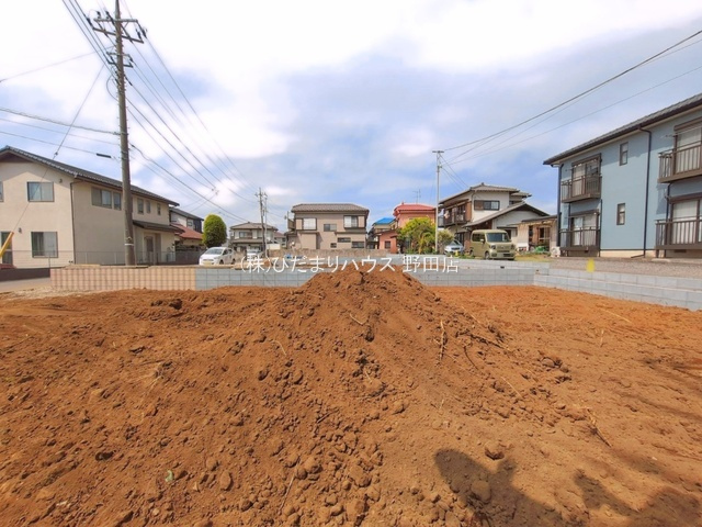 野田市山崎第6　新築戸建　4号棟の外観|2026年7月下旬完成予定です(^^)/お気軽にお問い合わせください。