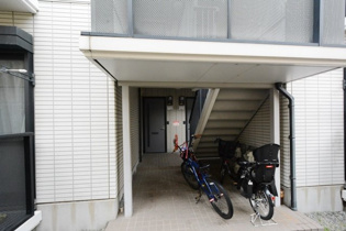 グランメール高台のエントランス