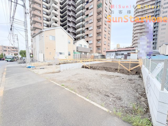 【サンスターホーム】青梅市東青梅2丁目　新築2号棟の外観
