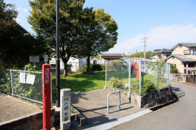 サンコート 八幡西区上上津役2丁目の周辺|城の腰公園　徒歩2分
