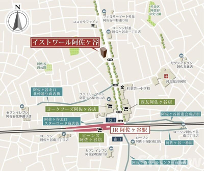 【地図】 | イストワール阿佐ヶ谷
