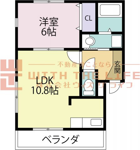 メゾンエトワール【キャッシュバック対象物件】の間取り