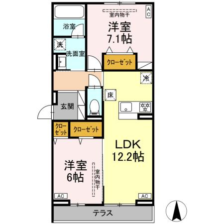 【間取り】 | メリディアンウェスト