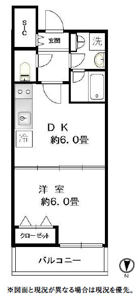ライオンズグローベル浅草雷門の間取り
