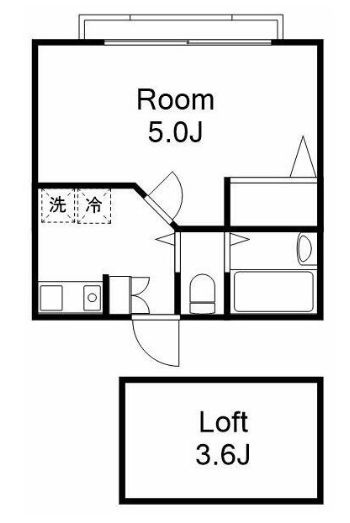 シャトー穂高の間取り|間取り