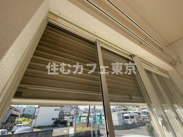 ラフィーネ西国分寺のセキュリティ|シャッターです