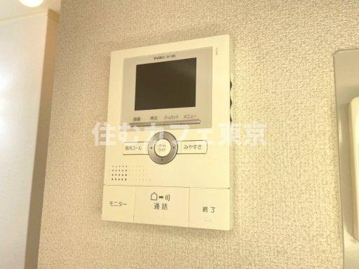 ラフィーネ西国分寺のセキュリティ|モニター付きインターホンです