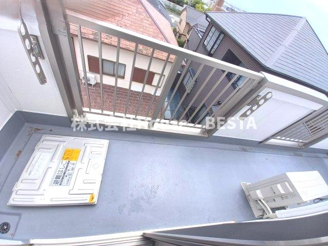 アリビラ六甲のバルコニー