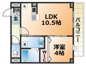 アリビラ六甲の間取り