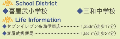 糸満市福地　第2（全4棟）1号棟の周辺|学校・周辺♪