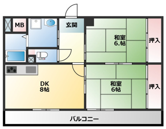 【間取り】 | タカマツレジデンス布施south