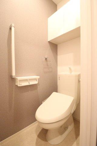 メゾン・ド・リュミエールⅢのトイレ|トイレもきれいです