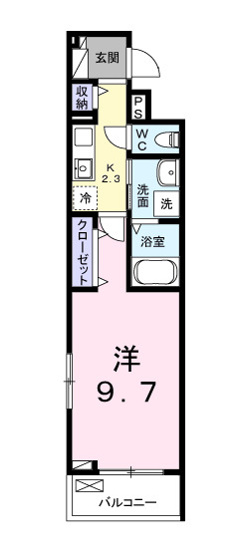 【間取り】 | メゾンドヌール山崎Ⅱ