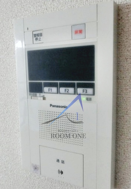 パルティール茂呂のセキュリティ|モニター付きインターホンです。