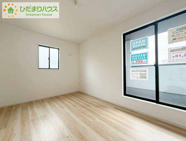 郡山市富田町9期　新築戸建　2号棟の洋室|洋室B