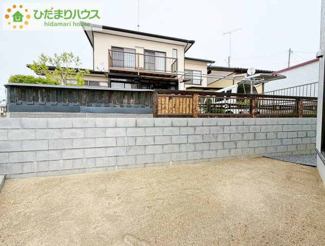 郡山市富田町9期　新築戸建　１号棟の庭|お庭付物件になります！お庭遊びや、プールなどお子様も大喜び(^^)