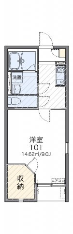 レオネクスト角小林Ⅱの間取り|画像2
