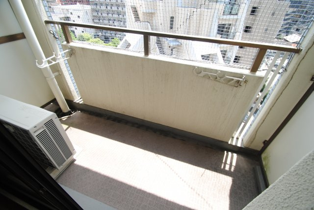 久留米市大手町の賃貸マンションのバルコニー|同物件、別部屋写真