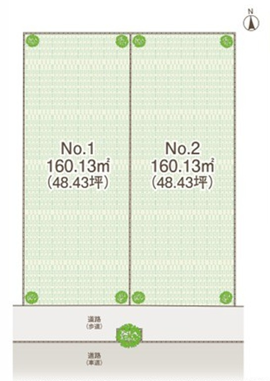 千葉市緑区おゆみ野南４丁目１期の区画図