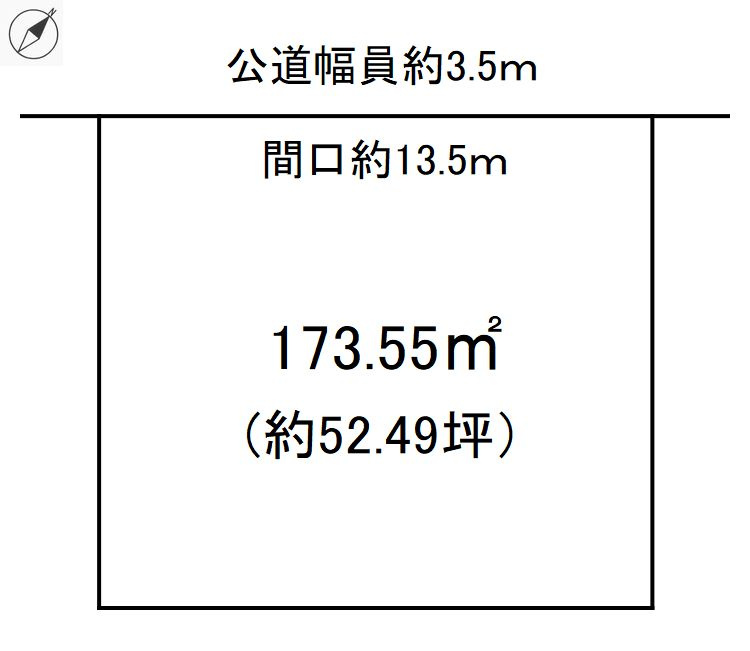 知多郡武豊町字青木ヶ丘の土地図