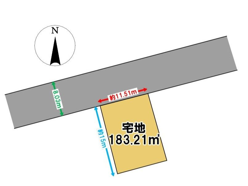 糟屋郡篠栗町和田４丁目　土地の土地図|※土地図と現況が異なる場合には、現況を優先いたします。