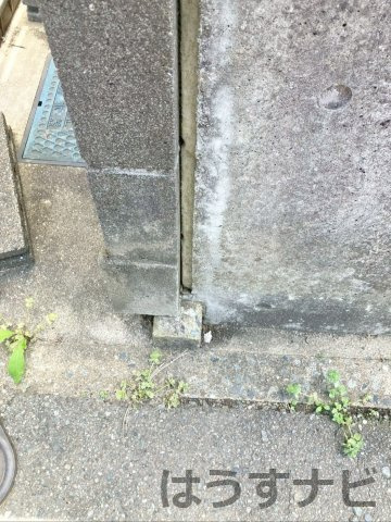 糟屋郡篠栗町和田４丁目　土地のその他|境界付近に目印が確認できます