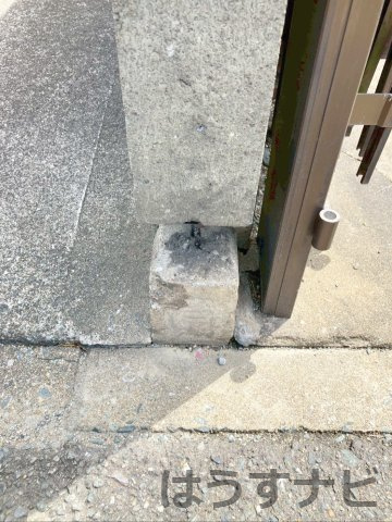 糟屋郡篠栗町和田４丁目　土地のその他|境界付近に目印が確認できます
