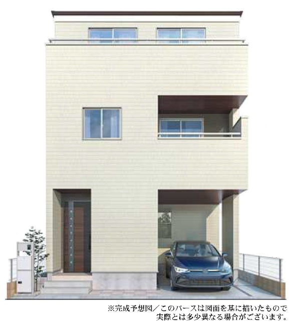 越谷市蒲生愛宕町新築戸建て