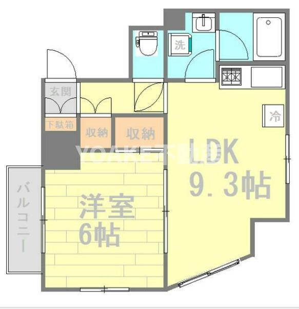 サンシティ５の間取り
